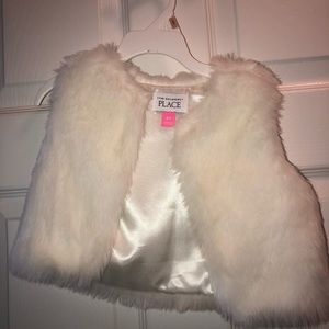 Kids fur vest
